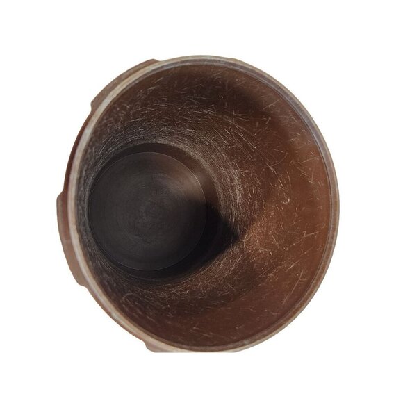 Vintage Brown Tupperware Canister 807-13 No lid Replacement Part, Made in the US - Picture 9 of 14